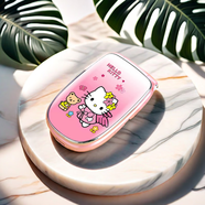 捷語兒童翻蓋手機卡通可愛凱蒂貓 Hellokitty貓迷你學生手機袖珍超小小型小屏手機備用機戒網棒棒機 KT貓全網通譽國威