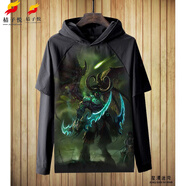 桔子悅魔獸世界 魔獸爭霸T恤短袖男生游戲周邊衣服夏季青少年男女裝 T恤 長(cháng)1袖款3 M