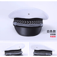 兒童大合唱學(xué)生運動(dòng)會(huì )演出幼兒園園服男女小海軍水手制服警察軍裝 白色男帽 120cm