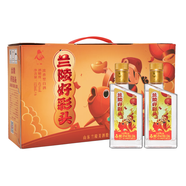 蘭陵42度125mL好彩頭白酒小瓶裝純糧濃香山東名酒 42%vol 125mL 6瓶