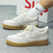 耐克（NIKE）【現(xiàn)貨】 耐克 Air Force AF1 空軍1號(hào)休閑板鞋萬(wàn)圣節(jié)低幫 FD3365-001  灰粽 44.5