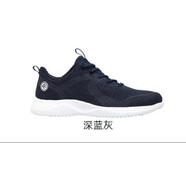 洛皮思（LUOP I S I）FreeTie城市休閑運動鞋夏季超輕透氣簡約百搭健步跑步男 深藍(lán)灰 40