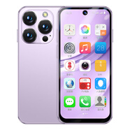 索野（SOYES）12迷你八核小手機智能128G熱點(diǎn)WIFI全網(wǎng)通4G超小中學(xué)生兒童時(shí)尚手機考備 【終結版4.0屏】紫金粉【6+128G】