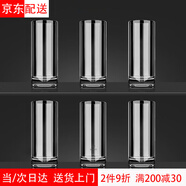 MARTIGUES雙層玻璃杯品茗杯泡茶杯不燙手綠茶杯高硼硅耐熱防燙隔熱水杯 超厚旗艦款280ml6只