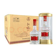 五糧液（WULIANGYE）生態(tài)苦蕎上選 19年產(chǎn)41.8度植物類露酒125ml*24瓶原箱小酒版口糧 52度 500mL 6瓶 紅福千里江山