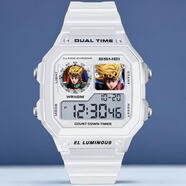 Jojo的奇妙冒險手表動(dòng)漫人物定制小方塊電子表二次元學(xué)生少年 5