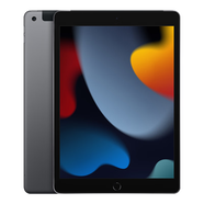 【準新品】Apple【大流量卡套裝】iPad(第 9 代)10.2英寸平板 2021(256GB Cellular版/MK633CH/A)深空灰 蜂窩網(wǎng)絡