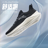 安踏（ANTA）運動鞋男鞋輕質(zhì)透氣跑步鞋緩震慢跑鞋 黑/城堡灰-2 40