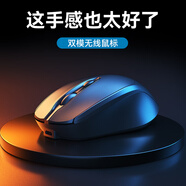 坤一無線鼠標(biāo)藍(lán)牙可充電雙模靜音人體工學(xué)高顏值type-c經(jīng)久耐用女華為聯(lián)想小米筆記本臺式電腦iPad適用 2.4G無線/藍(lán)牙雙模 （充電版黑色）