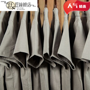 躍匠200g重磅復(fù)古美式短袖棉Tt恤寬松正肩百搭上衣男女夏季款11 卡其色短 4XL 建議170-195斤左右 20AA