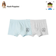 暇步士（Hush Puppies）童裝兒童男童新款柔軟舒適雙色平角內(nèi)褲 雙色 2條 160