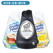 小林制藥（KOBAYASHI）空氣清新劑固體芳香劑120g*3個(gè) 海洋香+皂香+橙檸香
