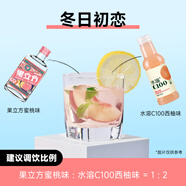 調(diào)酒組合 果立方蜜桃味168ml*6瓶+水溶C100西柚味445ml*15瓶
