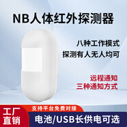 深創(chuàng)安防盜報警器家用NB物聯(lián)網(wǎng)人體感應(yīng)無線紅外線室內(nèi)防入侵安防系統(tǒng) 4G人體紅外探測器【三年流量】