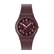 斯沃琪新品上市斯沃琪（Swatch）瑞士手表NEW GENT系列禮物情侶表石英表 SO28R115