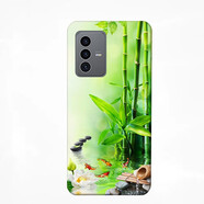 伊言適用于中興天機A41 5G手機殼ZTE A2023BH保護套中興A41磨砂軟膠殼 竹子魚(yú) 其他