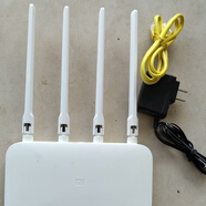 MI小米4C無線路由器小米R(shí)4CM功能正常9成新帶電源網(wǎng)線 白色