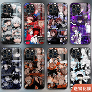 萬浮生咒術回戰(zhàn)iPhone16promax手機殼13蘋果14小米15適用p70華為mate60五條悟X榮耀90一加OPPOReno11真我 下單留言備注機型 【圖案色為準】 小米其他型號
