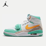 耐克（NIKE）男鞋秋季新款運(yùn)動鞋緩震戰(zhàn)靴AJ Legacy 312 場上實(shí)戰(zhàn)耐磨籃球鞋 FV3625-181郭艾倫白綠 40.5