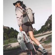 星昔輕便戶外運(yùn)動(dòng)登山包男女專業(yè)徒步旅游騎行背包大容量雙肩包書包 卡其色
