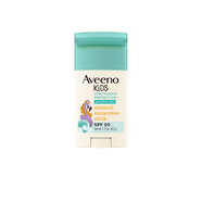 AVEENO艾惟諾兒童防曬SPF50防水防汗呵護嬌嫩肌膚42g