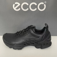 ECCO愛步男鞋時尚休閑跑步鞋戶外緩震舒適運(yùn)動鞋健步探索802834 黑色802834-01001 46