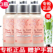 歐舒丹【專柜行貨】歐舒丹身體乳小樣乳木果櫻花馬鞭草 身體乳小樣櫻花35ml*3只