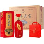 夢(mèng)古【3萬(wàn)+人已加購】百年老窖濃香型白酒52度500ml*6瓶純糧酒送禮 52度 500mL 6瓶 百年老窖