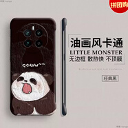 藍(lán)新猩球【現(xiàn)貨速發(fā) 無邊框】咆哮熊貓適用真我gt5pro手機(jī)殼realmegtneo5se新款半包硬殼情侶油畫風(fēng)男女 經(jīng)典黑[咆哮熊貓無邊框硬殼] realme 真我 GT5 Pro