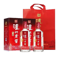 瀘州老窖濃香型白酒 過(guò)節宴席自飲節日送禮佳品 52度 500mL 2瓶 瀘州老窖頭曲