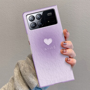 藝彩家 小米MIXFold3手機殼全包新款男女生油畫(huà)風(fēng)愛(ài)心時(shí)尚小眾3代折疊屏防摔保護套網(wǎng)紅硬殼 草紫色-紫暈染愛(ài)心 小米MIXFold3