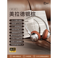 HKMW索尼SONY適用復古穿搭頭戴式耳機小頭美拉德風(fēng)無(wú)線(xiàn)藍牙2024新款y2k銀棕 美拉德銀棕色-【支持APP+60個(gè)小 套餐一