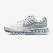 耐克（NIKE）Air Max 2017 輕便耐磨舒適氣墊緩震男子跑步鞋 休閑運(yùn)動鞋慢跑鞋 鉑金/849559-009 41碼/US8