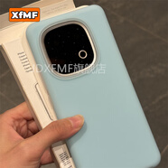 XFMF多巴胺純色高級(jí)感適用IQOOz9手機(jī)殼z9turbo液態(tài)硅膠果凍保護(hù)套愛酷全包防摔簡約ins風(fēng)外殼男女同款 青霧藍(lán)【全包大孔果凍液態(tài)】 vivo S17