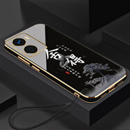 vivovivoIQOOZ6手機殼V2220A保護套viv01Q00z6新款xivo全包v1v0防摔vo 經(jīng)典黑送掛繩 VIVOiqooZ6