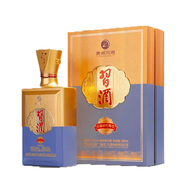 習酒 貴州習酒 53度 醬香型高度白酒 宴席送禮自飲佳品 53度 500mL 6瓶 習酒時代輝煌鉑金