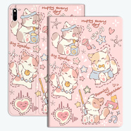 摩詠三星s9平板保護套無(wú)磁Galaxy Tab S9FE/A8/A7平板電腦s7fe/S6/S8/A9+全包保護殼11/12.4寸防摔皮套 【貓貓科目三】單套 三星 Tab S9Plus/S9 FE(