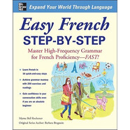 輕松學(xué)法語(yǔ) 英文原版 Easy French Step-By-Step Myrna Bell Rochester McGraw-Hill Education法語(yǔ)學(xué)習(xí)圖片教程教材