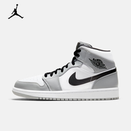 耐克（NIKE）Air Jordan 1 Mid AJ1男子中幫煙灰復古運動籃球鞋 554724-092 43