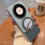 萌續解壓旋轉支架適用華為mate60pro+手機殼秋冬新款70pro高級感小眾男mete50磁吸充電mt40/30商務(wù)高檔 【雅川青】解壓聲旋轉磁吸支架 華為 Mate 60