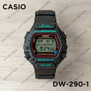 卡西歐（CASIO）手表男CASIOG-SHODW-5600E-1V經(jīng)典杰倫同款基礎(chǔ)小方表 DW-290-1V 小蛙人