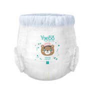 悅兒寶 Yeebo 洋甘菊植物護理拉拉褲試用裝干爽 XXXL碼6片（17公斤以上）