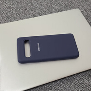三星（SAMSUNG）【品牌原裝】三星s10手機(jī)殼液態(tài)硅膠s105g韓版保護(hù)套半包防摔小眾 液態(tài)硅膠殼(深藍(lán)) 三星GalaxyS10+