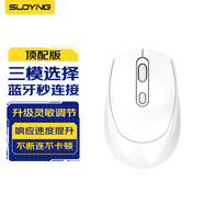 SUOYING【TOP榜第一名】無(wú)線(xiàn)鼠標藍牙靜音可充電辦公無(wú)限聲筆記本電腦平板游戲適用小米華為榮耀聯(lián)想蘋(píng)果 頂配【升級靈敏調節丨可充電丨靜音按鍵丨藍牙三?！堪?適用華為蘋(píng)果小米惠普華碩聯(lián)想榮耀macb