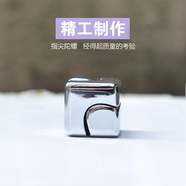 MXTQW指間炫彩陀螺桌面旋轉魔方指尖動(dòng)能合金方塊手指解壓減壓發(fā)泄玩具 銀色指尖陀螺【帶收納盒】