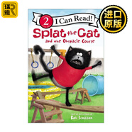 I Can Read 2 Splat the Cat and the Obstacle Course 啪嗒貓系列分級讀物 英文原版 分級英語(yǔ)閱讀 全英文版