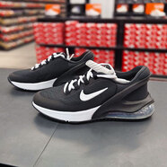 耐克（NIKE）女鞋2025新款夏季AIR MAX 270氣墊運動(dòng)鞋緩震輕便大童休閑跑步 DV1968-002黑白配色 35.5