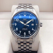 【二手99新】萬國（IWC）飛行員系列自動機(jī)械表男士運動休閑二手奢侈品腕表 小王子特別版 40mm 鋼帶藍(lán)盤 IW327014