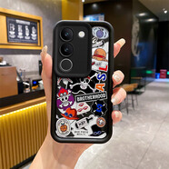 布隆斯 S17天眼階梯手機(jī)殼 vivo S17卡通動(dòng)漫保護(hù)套s17Pro防摔軟殼全包厚款 適用于 宇-海賊王+屏幕膜
