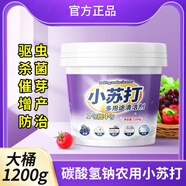 愛(ài)爾奇小蘇打粉清潔去油污洗衣刷鞋廚房除垢去黃漬去水垢多功能清潔劑 小蘇打2桶（帶勺子）